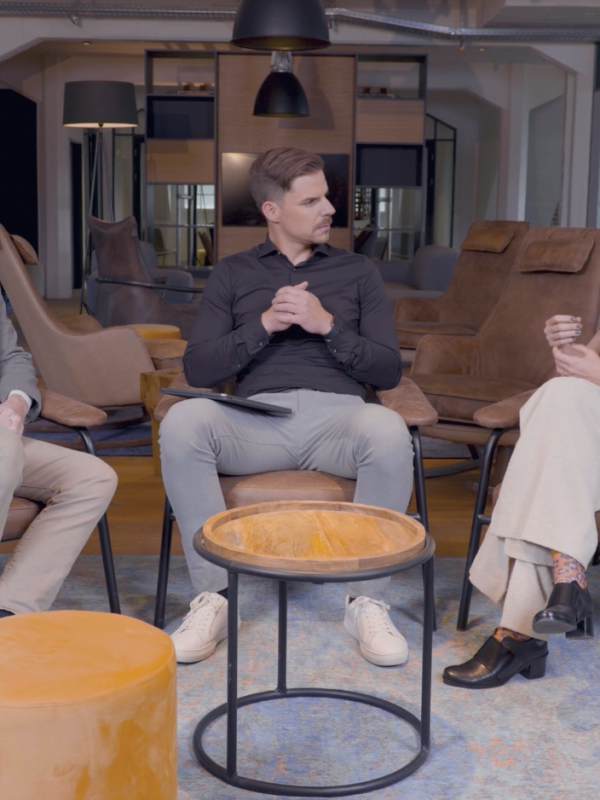 Talkrunde über Leadership und Change Management