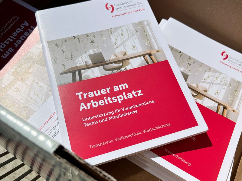 Broschüre Trauer am Arbeitsplatz